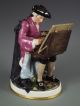 Antique B&g Bing Grondahl Hans Tegner The Artist Painter Man Figurine Figurines photo 10