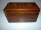 1820 All,  Tea Caddy With Inlay,  Antique Box. Boxes photo 4