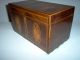 1820 All,  Tea Caddy With Inlay,  Antique Box. Boxes photo 5