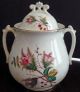 20 Pc + 2 Lids Imperial Warranted China Ca.  1800 Ironstone Moss Rose Quite Rare Teapots & Tea Sets photo 5