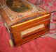 Antique Vintage Carved Wooden Box English Setter Hunting Dog Decoration Boxes photo 3