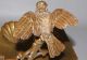 19th C Antique Figural Austrian Vienna Bronze Inkstand Or Inkwell W Bird Metalware photo 7
