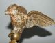 19th C Antique Figural Austrian Vienna Bronze Inkstand Or Inkwell W Bird Metalware photo 8