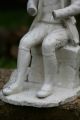 & Rare 18th C.  Staffordshire Of The Seated Male In Tricorn Hat C1780 Figurines photo 11