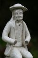 & Rare 18th C.  Staffordshire Of The Seated Male In Tricorn Hat C1780 Figurines photo 1