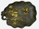 China Ancient Antique Bronze Frog & Flower Dish,  Tray,  Plate Decoration Metalware photo 1