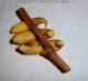 Antique Or Vintage Handpainted Stone Miniature Fruit - Apple Bananas Etc. Other photo 11