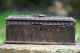 19th C.  Black Forest Oak Wooden Box With Flower & Leaf Carvings To Top Boxes photo 2