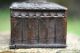 19th C.  Black Forest Oak Wooden Box With Flower & Leaf Carvings To Top Boxes photo 4