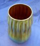 Laege Vintage Gold Favrile Iridescent Gourd Squash Shaped Art Glass Vase Vases photo 5