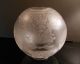 Fine Antique 19th C Etched Ball Shade For Gone W/ Wind,  Banquet,  Piano Oil Lamp Lamps photo 6