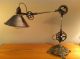 Vintage Industrial Desk Lamp - Machine Age Task Light - Cast Iron - Steampunk Lamps photo 9