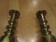 England English Antique Brass Candlesticks The Diamond Prince Rp 385856 Metalware photo 10