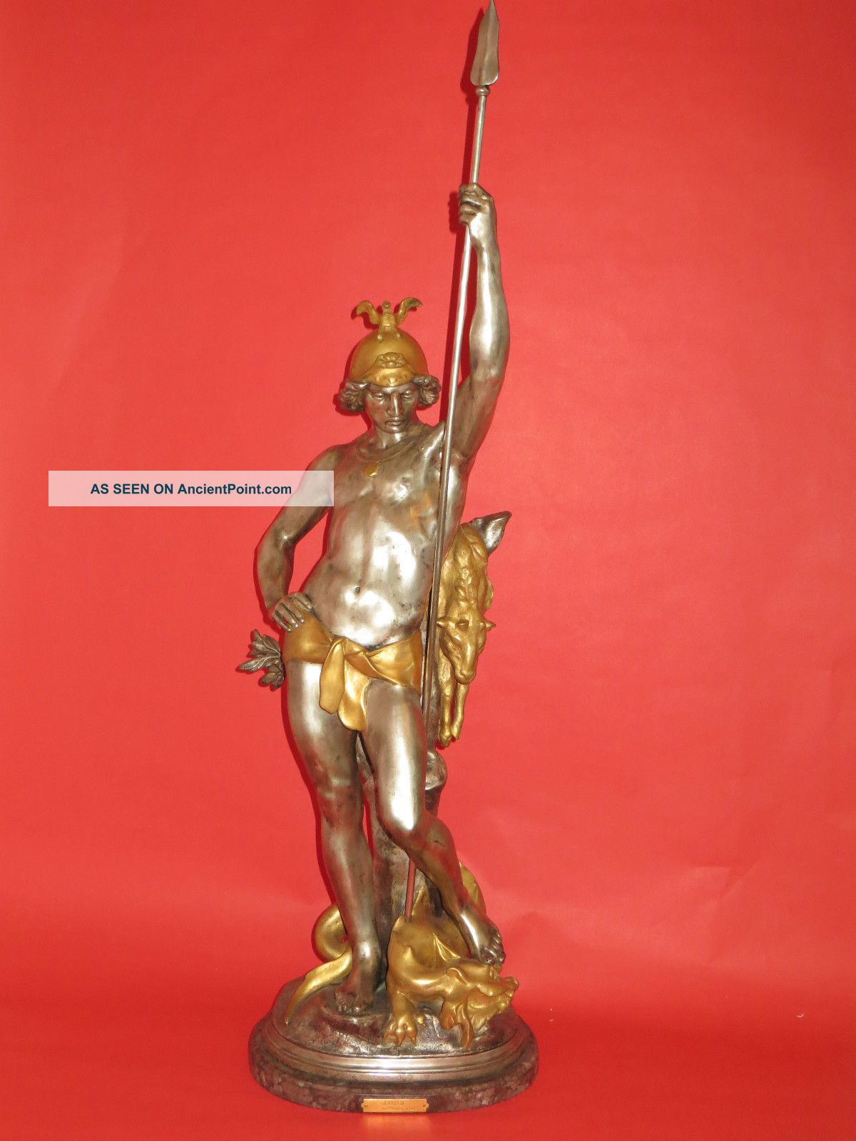 19c.  French Sculptor Emile Luis Picault 