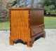 Tiger Maple Blanket Chest With Drawer Boxes photo 8