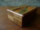 Vintage Hand Painted Wood Puzzle Box Japan Boxes photo 2