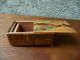 Vintage Hand Painted Wood Puzzle Box Japan Boxes photo 4