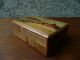 Vintage Hand Painted Wood Puzzle Box Japan Boxes photo 5