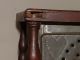 Antique Wood & Pierced Heart Tin Foot Warmer W/coal Drawer Bail Handle Primitives photo 10