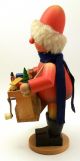 Holzkunst Christian Ulbricht Vintage Incense Burner Figurine,  Toymaker Carved Figures photo 3