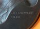 1923 Stockbroker Jesse L.  Livermore Bronze Plaque Metalware photo 2