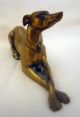 J.  B.  Jennings Brothers Brass /golden Metal Greyhound Whippet Hound Dog Metalware photo 1
