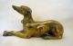 J.  B.  Jennings Brothers Brass /golden Metal Greyhound Whippet Hound Dog Metalware photo 2