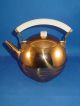Walter Von Nessen 1930s Art Deco Moderne Chase Copper Electric Kettle Teapot Pot Metalware photo 2
