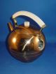 Walter Von Nessen 1930s Art Deco Moderne Chase Copper Electric Kettle Teapot Pot Metalware photo 3