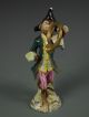 Antique Volkstedt German Porcelain Monkey Band French Horn Dresden Figurine Figurines photo 6