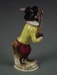 Antique Volkstedt German Porcelain Monkey Band Mandolin Player Dresden Figurine Figurines photo 2