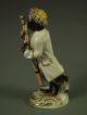 Antique Volkstedt German Porcelain Monkey Band Bassoon Player Dresden Figurine Figurines photo 3