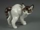 Antique Rosenthal German Porcelain Kitty Cat Figurine Figurines photo 1