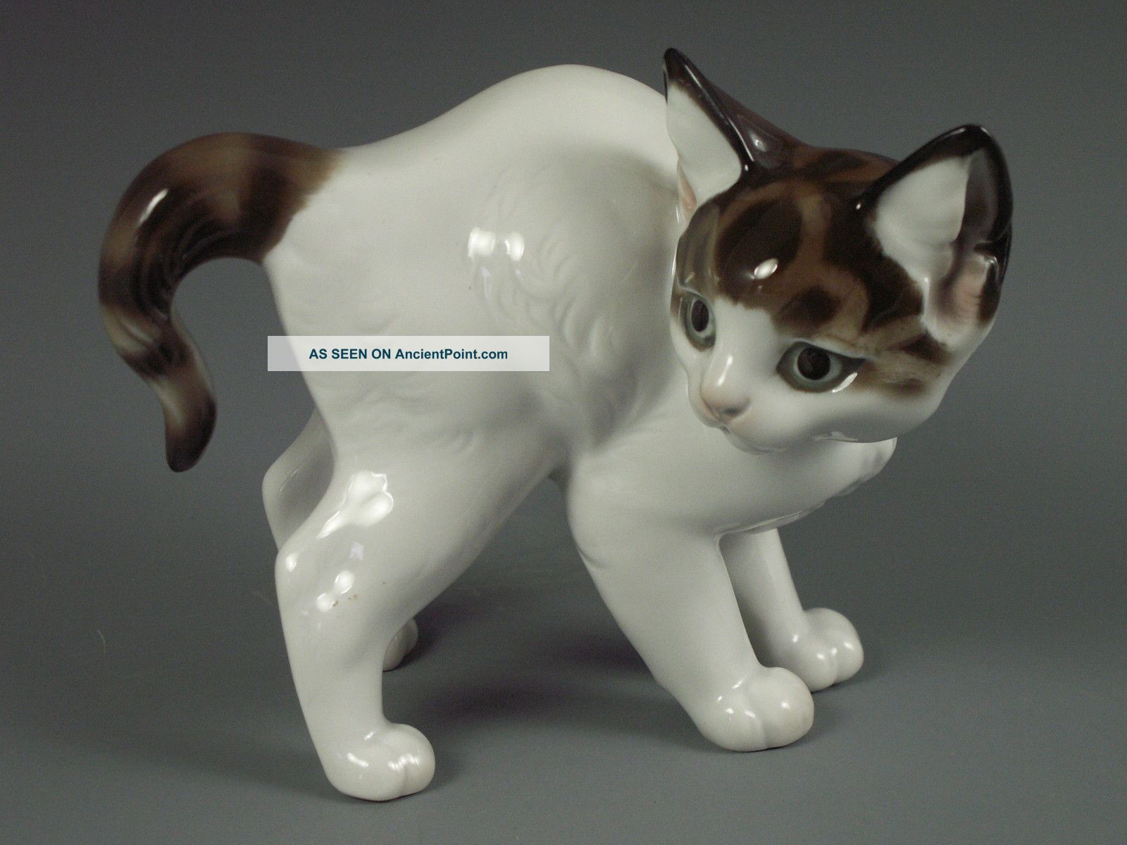 Antique Rosenthal German Porcelain Kitty Cat Figurine