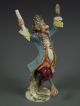 Antique Volkstedt German Porcelain Monkey Band Conductor Dresden Figurine Figurines photo 1