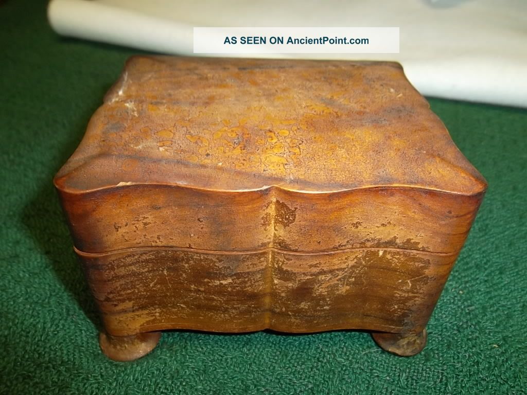 Vintage / Antique Wood Music Box Boxes photo