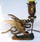 Two Art Bronze Co.  Antique Griffin / Dragon Lamps Lamps photo 1