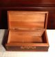 Vintage Wooden Scottie Dog Inlaid Trinket Vanity Box Boxes photo 4