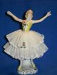 Antique German Porcelain Unterweissbach Dresden Lace Ballerina Dancer Figurine Figurines photo 7