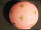 Gold & Pink Duplex 4ins Fit Victorian Globe Shade For Oil Lamp Lamps photo 4