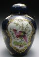 Amazing 19c.  French Samson Porcelain Worcester Scale Birds Tea Caddy Other photo 1
