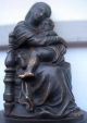 Fine 19th Century Italian Grand Tour Bronze Madonna & Child Group. Metalware photo 1