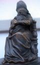 Fine 19th Century Italian Grand Tour Bronze Madonna & Child Group. Metalware photo 5