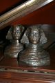 Antique Armor Bronze Co.  New York City Egyptian Sphinx Bookends Stamped Other photo 1