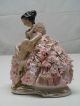 Dresden Lace And Porcelain Ballet Dancer Figurine 6 1/2 