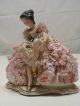 Dresden Lace And Porcelain Ballet Dancer Figurine 6 1/2 