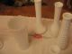 Vintage 7 Milk Glass Vases Vases photo 2