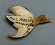M - 0262 Rare Signed Bill Massey Miniature Duck Folk Art Carving / Decoy Other photo 1