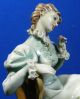 Borsato Hand Painted Porcelain Figurine Italy Vintage Lady Figurines photo 10