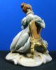 Borsato Hand Painted Porcelain Figurine Italy Vintage Lady Figurines photo 3
